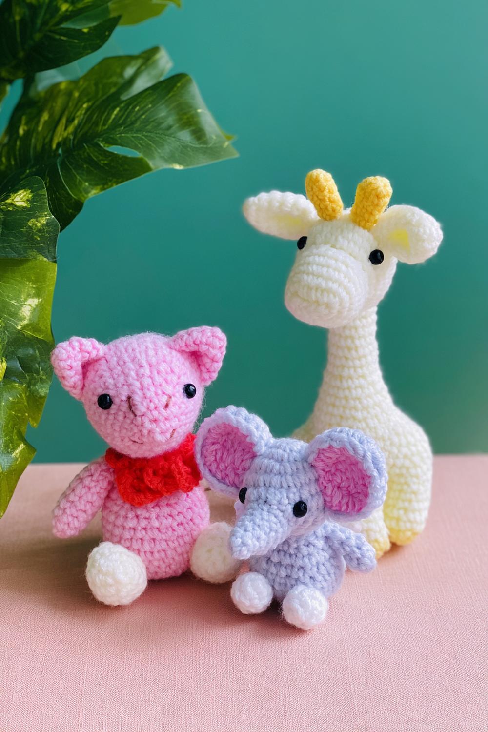 Tierische Freunde im Trio