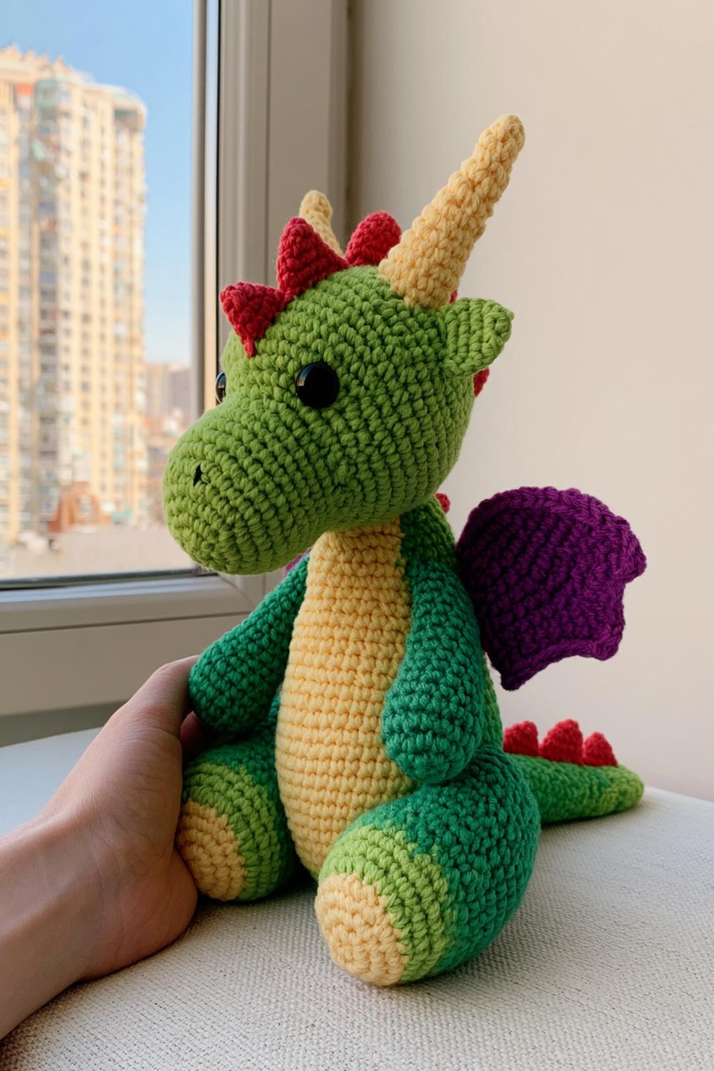 Gratis Häkel-Drachen: 15 zauberhafte Amigurumi Designs