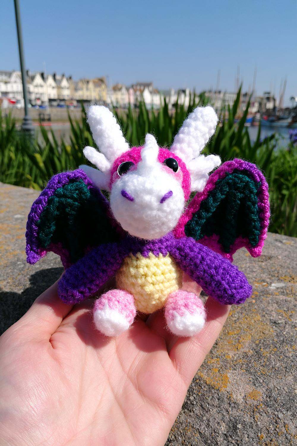 Majestätischer Flügeldrache