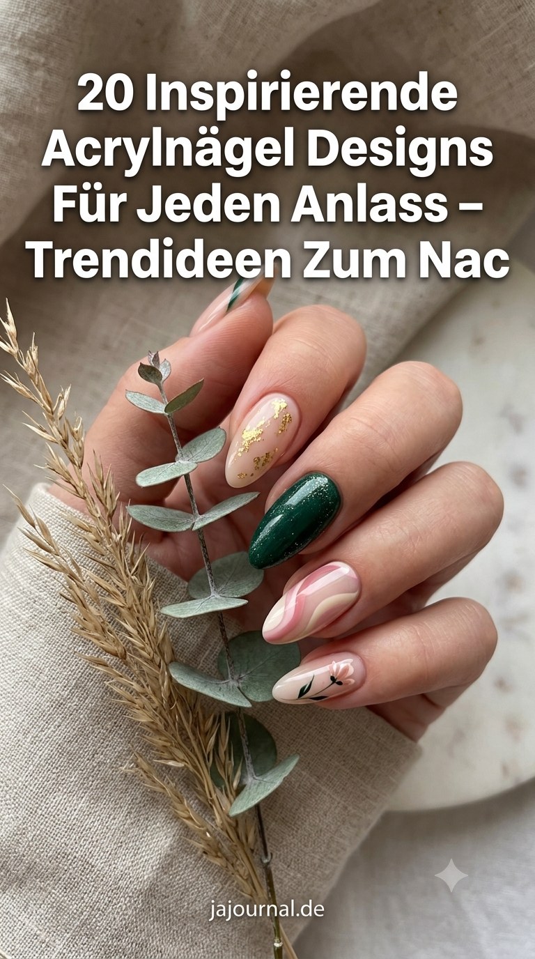 20 Inspirierende Acrylnägel Designs Für Jeden Anlass – Trendideen Zum Nachstylen