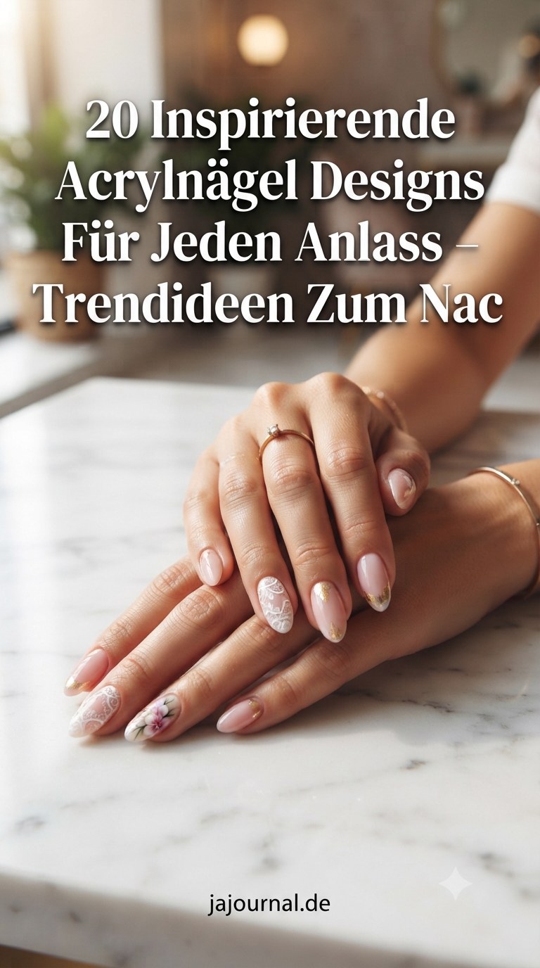 20 Inspirierende Acrylnägel Designs Für Jeden Anlass – Trendideen Zum Nachstylen