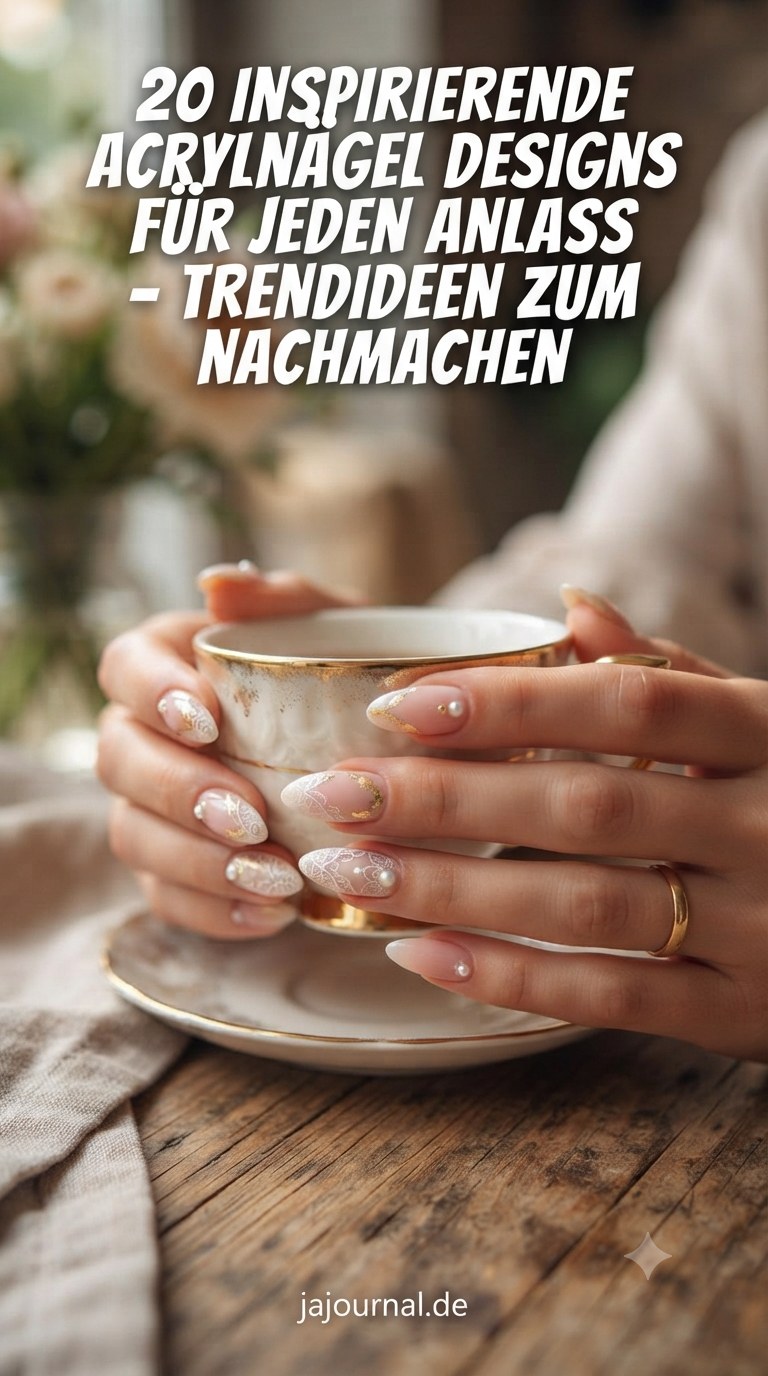 20 Inspirierende Acrylnägel Designs Für Jeden Anlass – Trendideen Zum Nachstylen