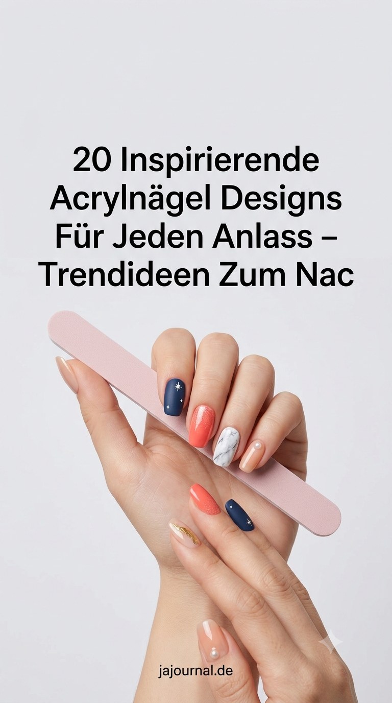 20 Inspirierende Acrylnägel Designs Für Jeden Anlass – Trendideen Zum Nachstylen