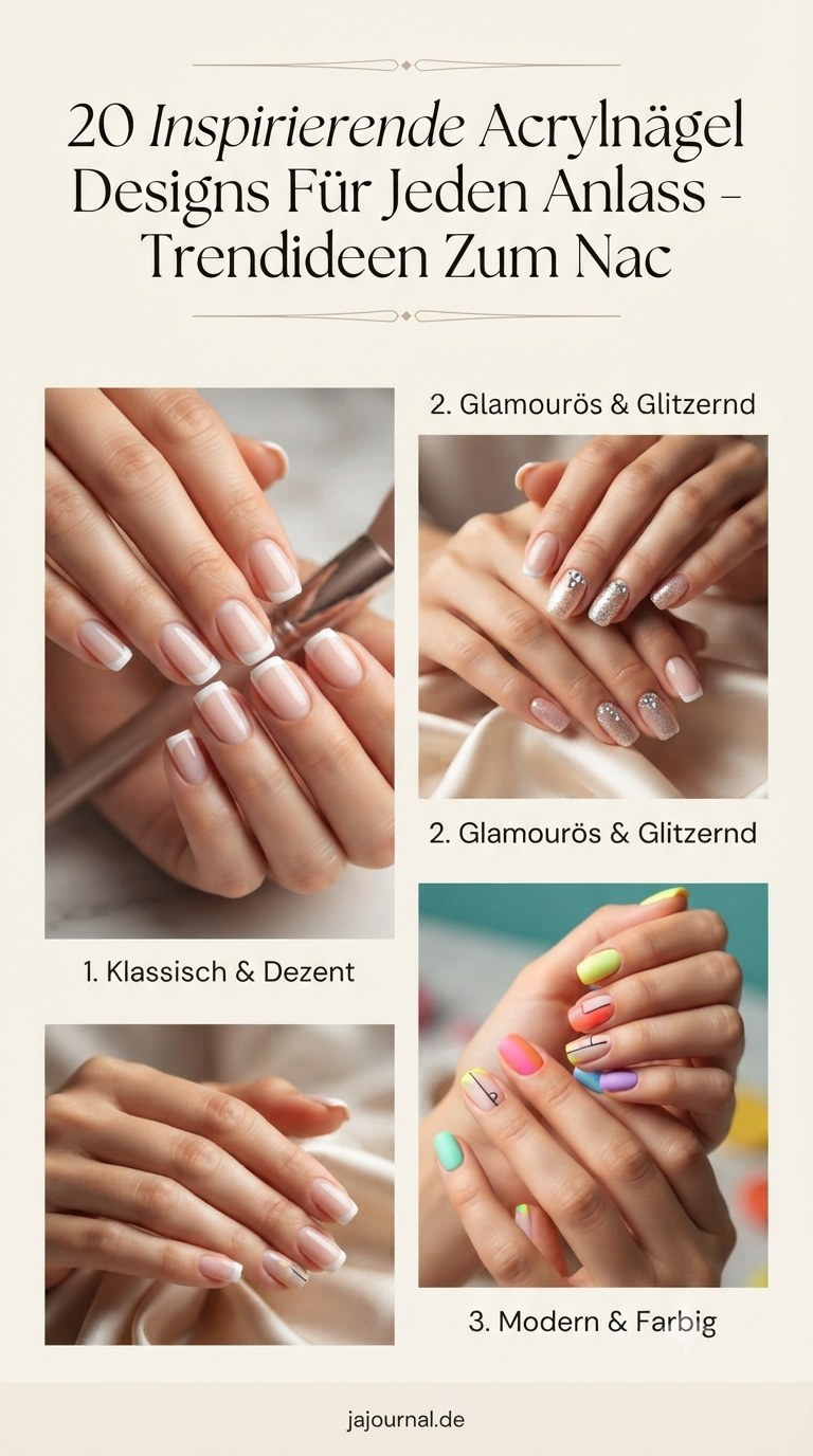 20 Inspirierende Acrylnägel Designs Für Jeden Anlass – Trendideen Zum Nachstylen