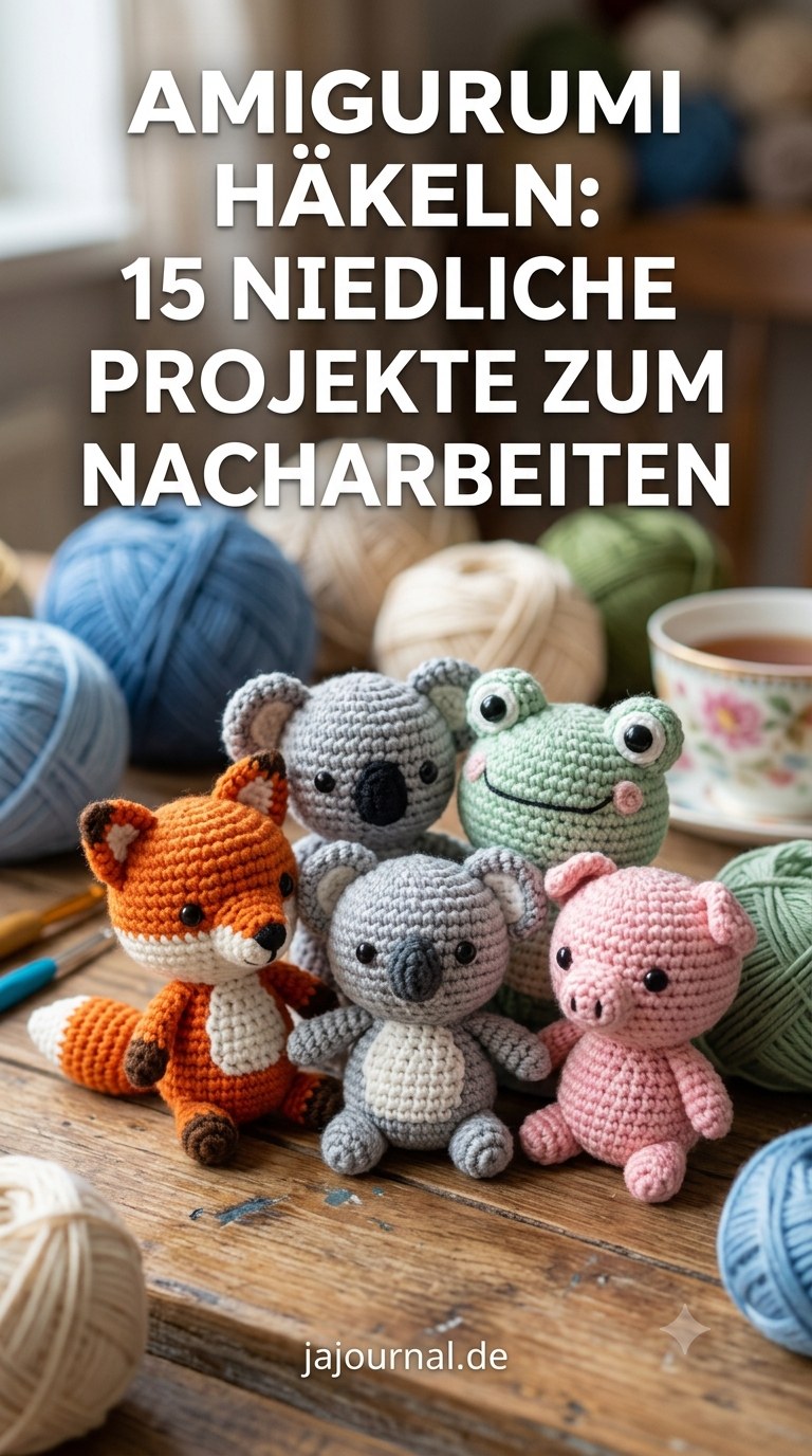 Amigurumi häkeln: 15 niedliche Projekte zum Nacharbeiten