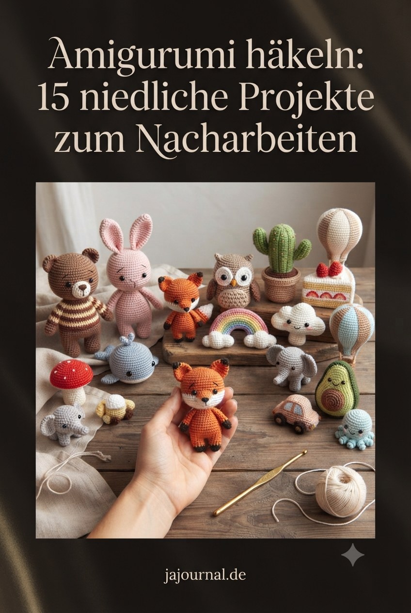 Amigurumi häkeln: 15 niedliche Projekte zum Nacharbeiten