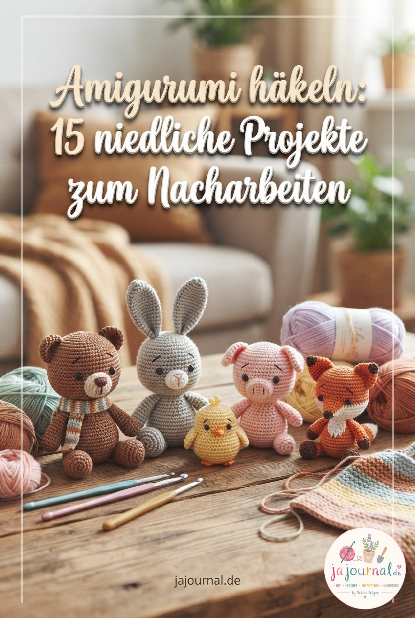 Amigurumi häkeln: 15 niedliche Projekte zum Nacharbeiten