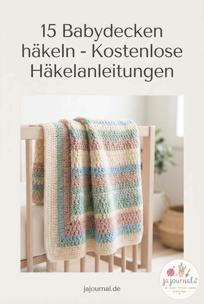 15 Babydecken häkeln - Kostenlose Häkelanleitungen