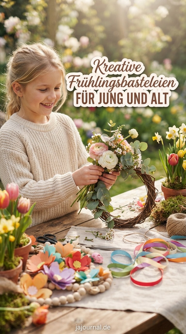 Kreative Frühlingsbasteleien Für Jung Und Alt