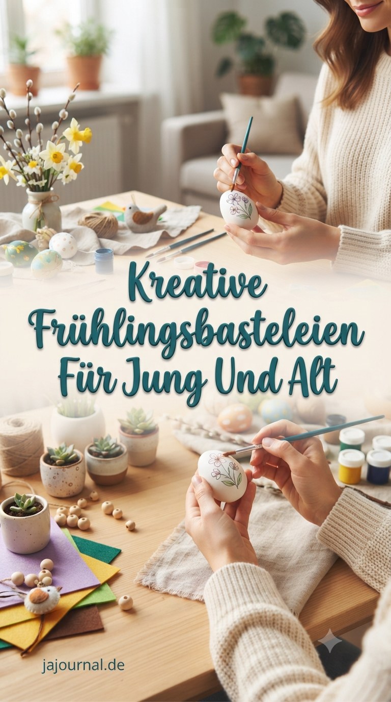 Kreative Frühlingsbasteleien Für Jung Und Alt