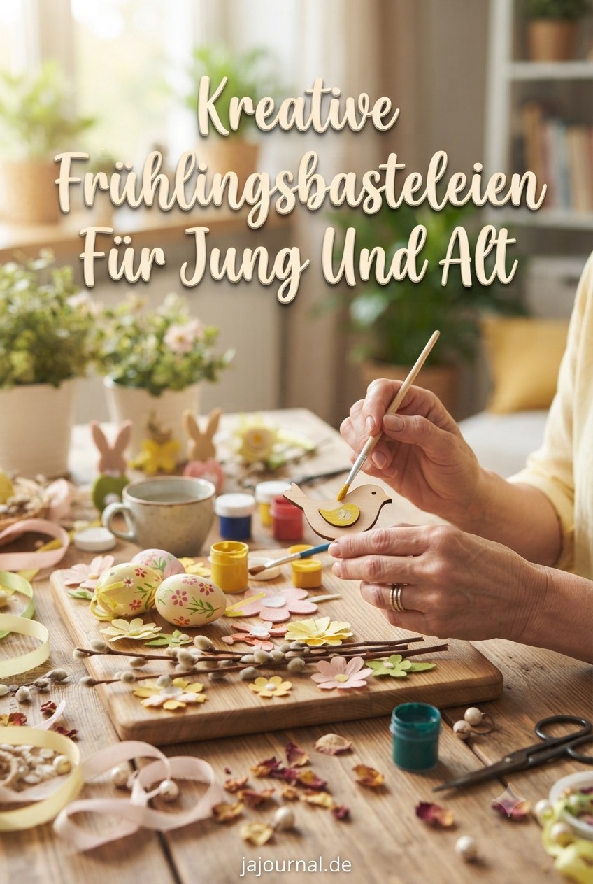 Kreative Frühlingsbasteleien Für Jung Und Alt