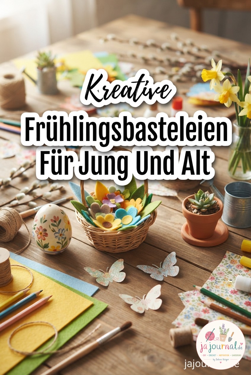 Kreative Frühlingsbasteleien Für Jung Und Alt