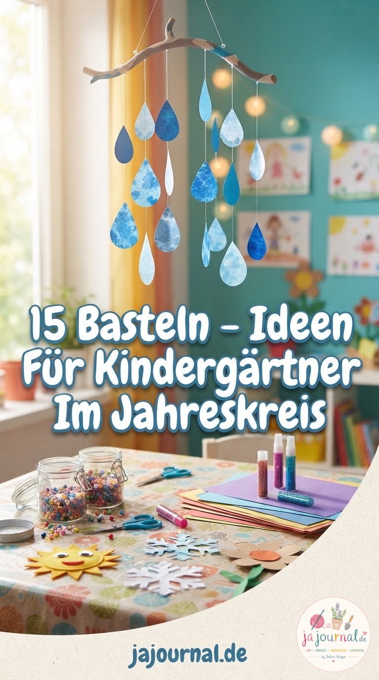 15 Basteln - Ideen Für Kindergärtner Im Jahreskreis
