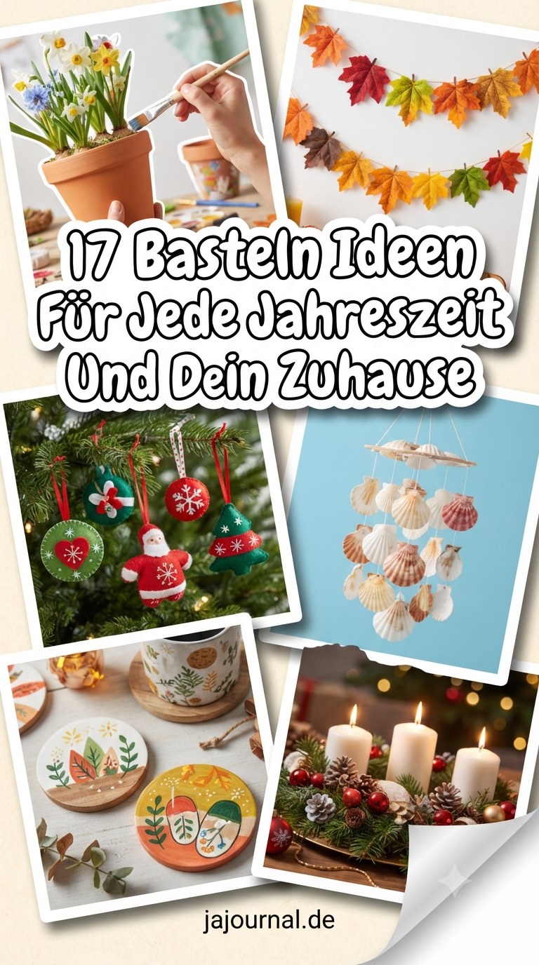 17 Basteln Ideen Für Jede Jahreszeit Und Dein Zuhause