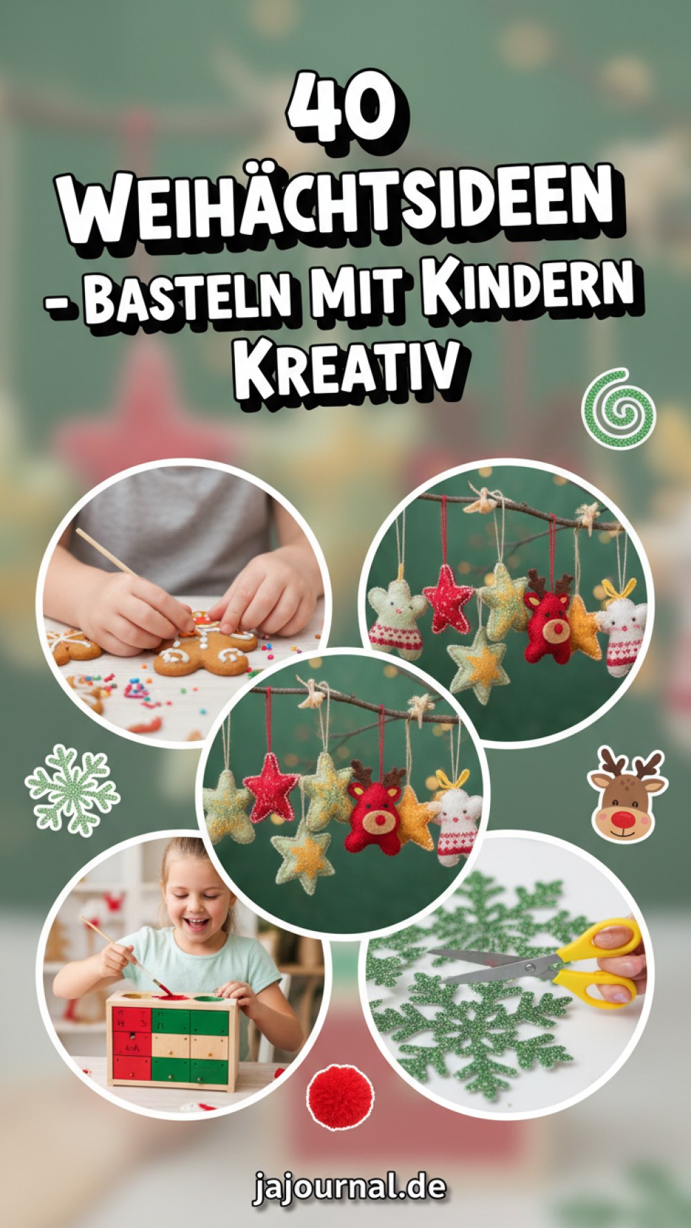 40 Weihnachtsideen - Basteln Mit Kindern Kreativ