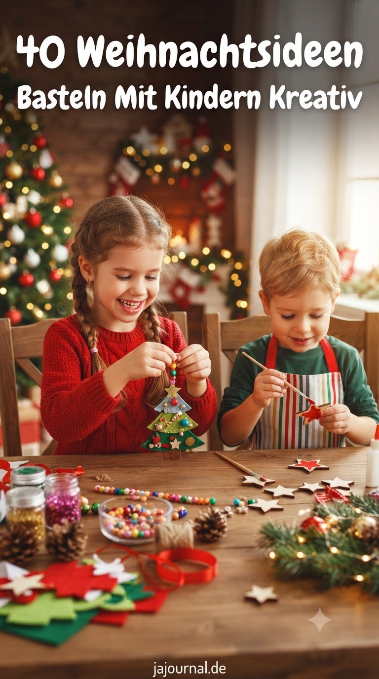 40 Weihnachtsideen - Basteln Mit Kindern Kreativ