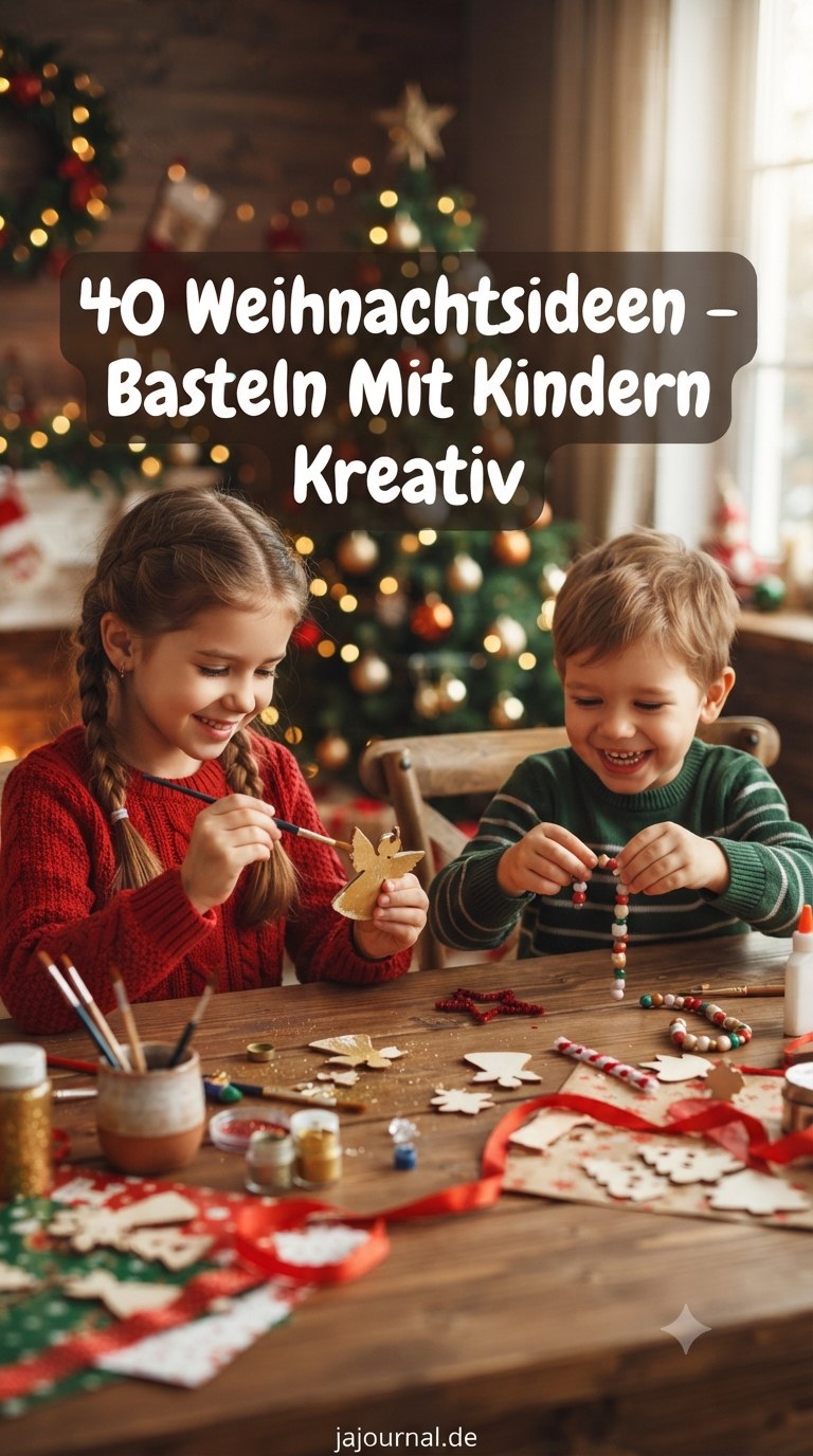 40 Weihnachtsideen - Basteln Mit Kindern Kreativ