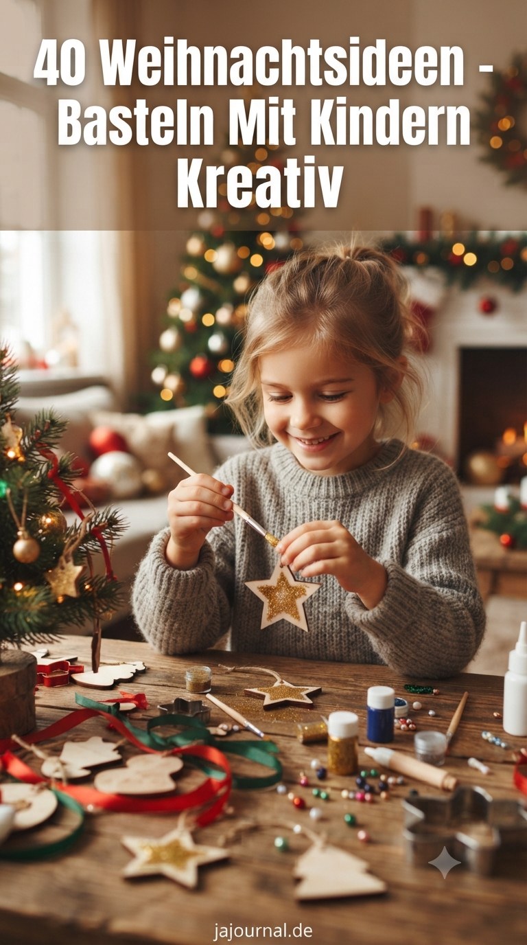 40 Weihnachtsideen - Basteln Mit Kindern Kreativ