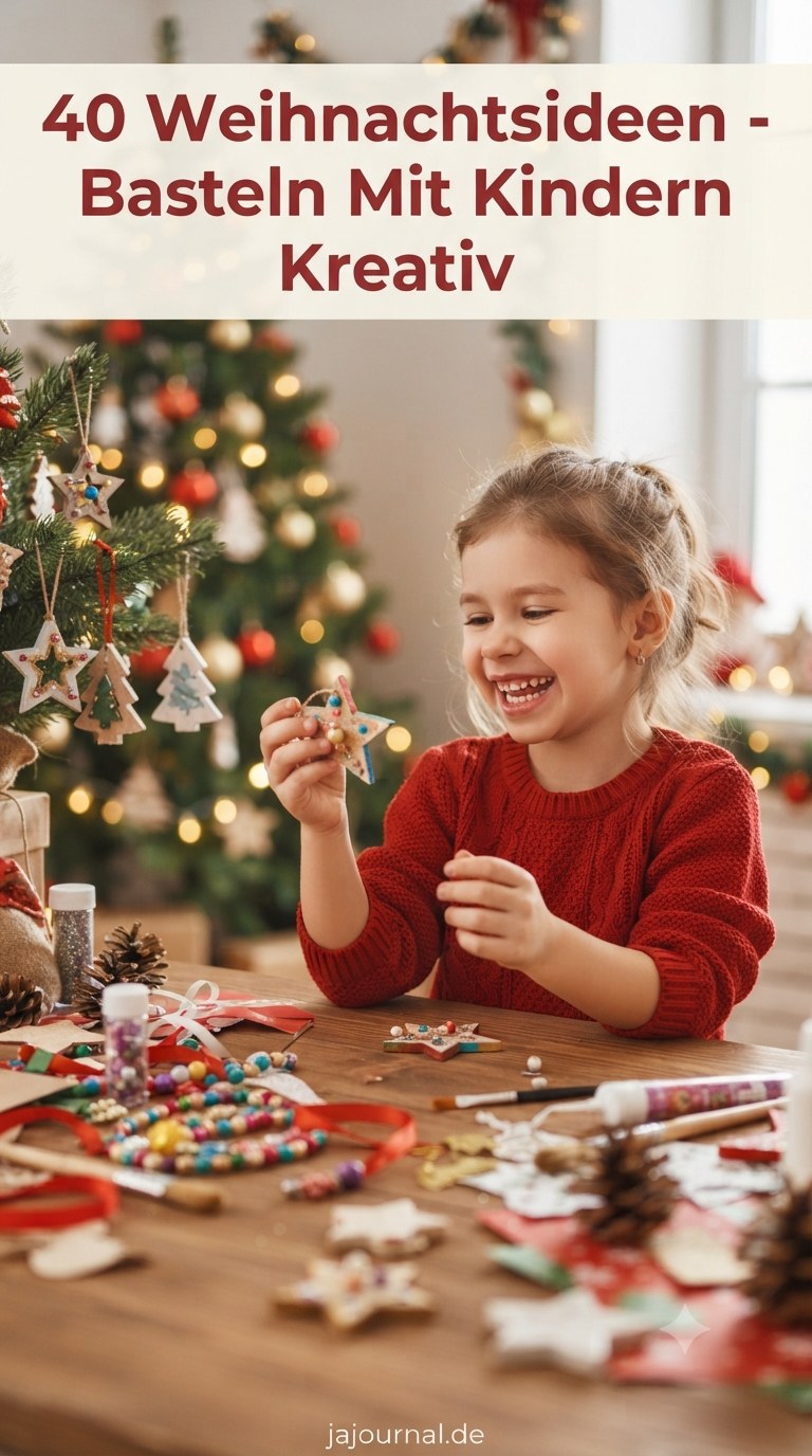 40 Weihnachtsideen - Basteln Mit Kindern Kreativ