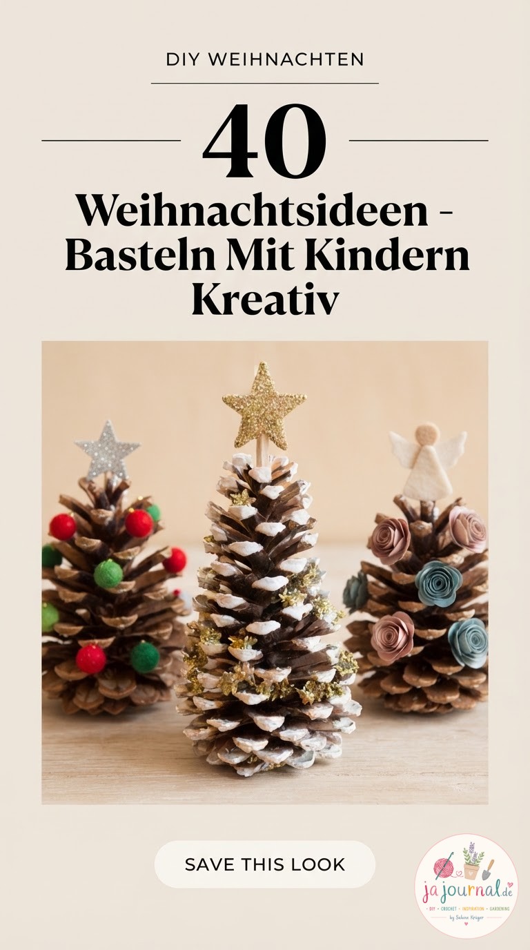40 Weihnachtsideen - Basteln Mit Kindern Kreativ