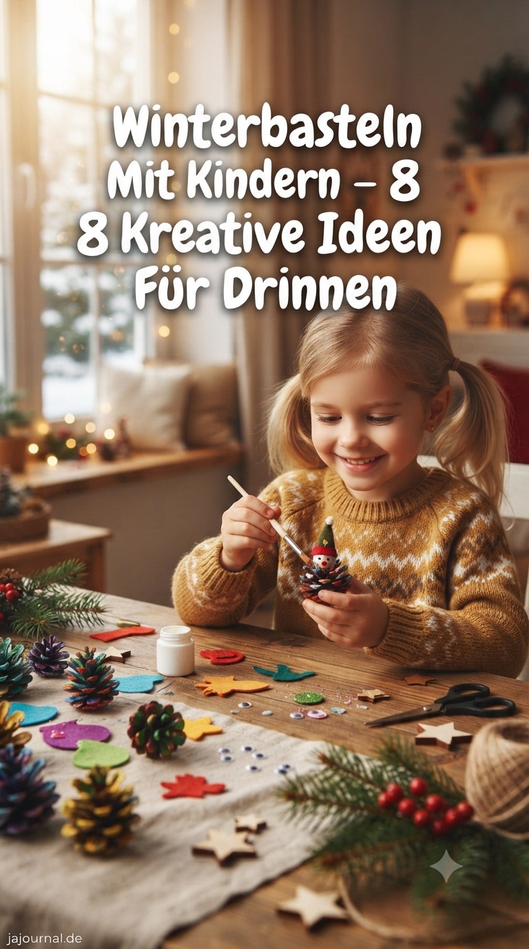 Winterbasteln Mit Kindern - 8 Kreative Ideen Für Drinnen