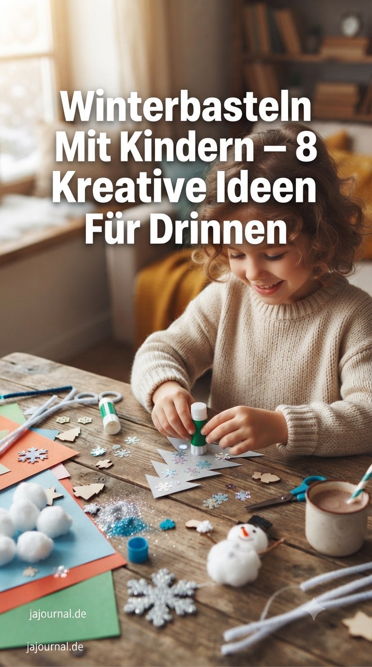 Winterbasteln Mit Kindern - 8 Kreative Ideen Für Drinnen