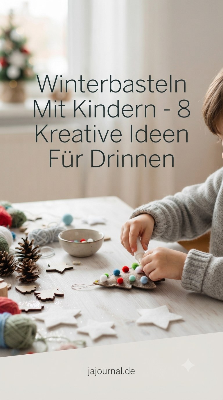 Winterbasteln Mit Kindern - 8 Kreative Ideen Für Drinnen