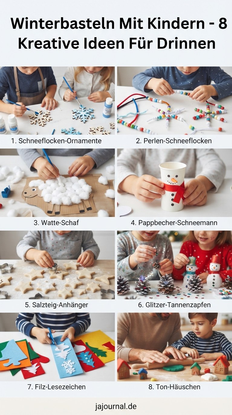 Winterbasteln Mit Kindern - 8 Kreative Ideen Für Drinnen