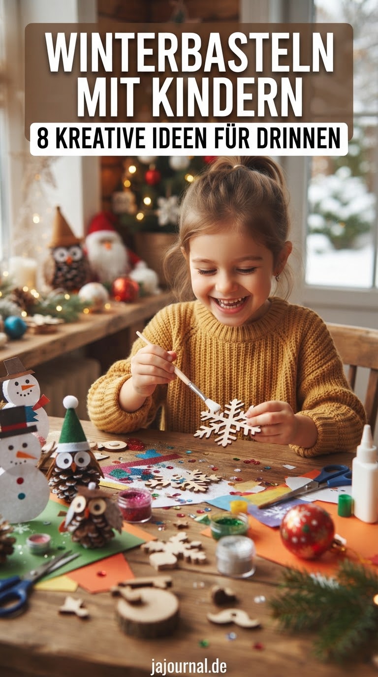 Winterbasteln Mit Kindern - 8 Kreative Ideen Für Drinnen