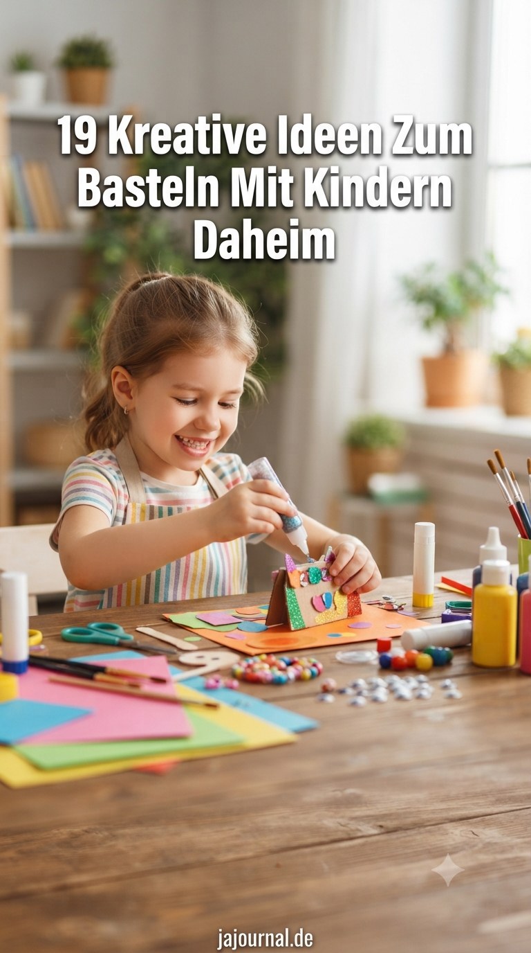 19 Kreative Ideen Zum Basteln Mit Kindern Daheim