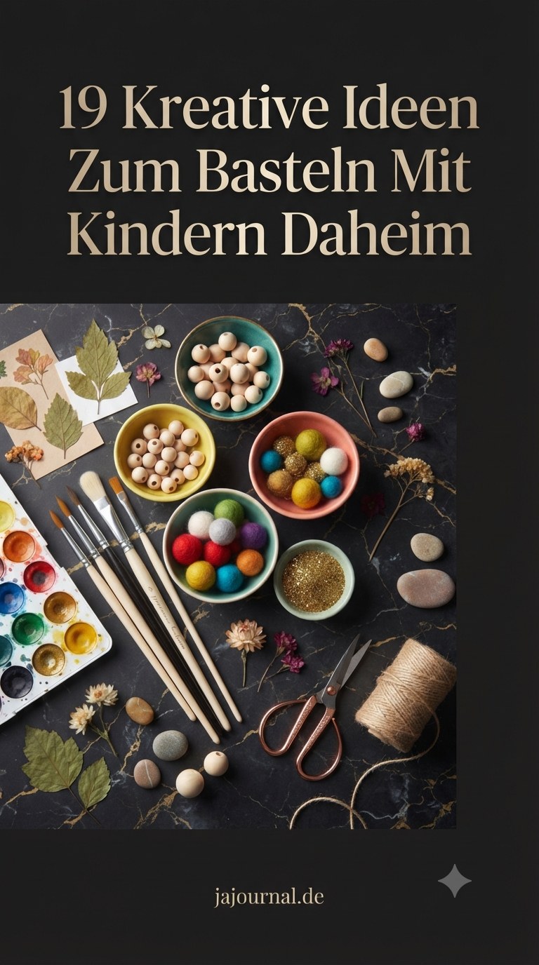 19 Kreative Ideen Zum Basteln Mit Kindern Daheim