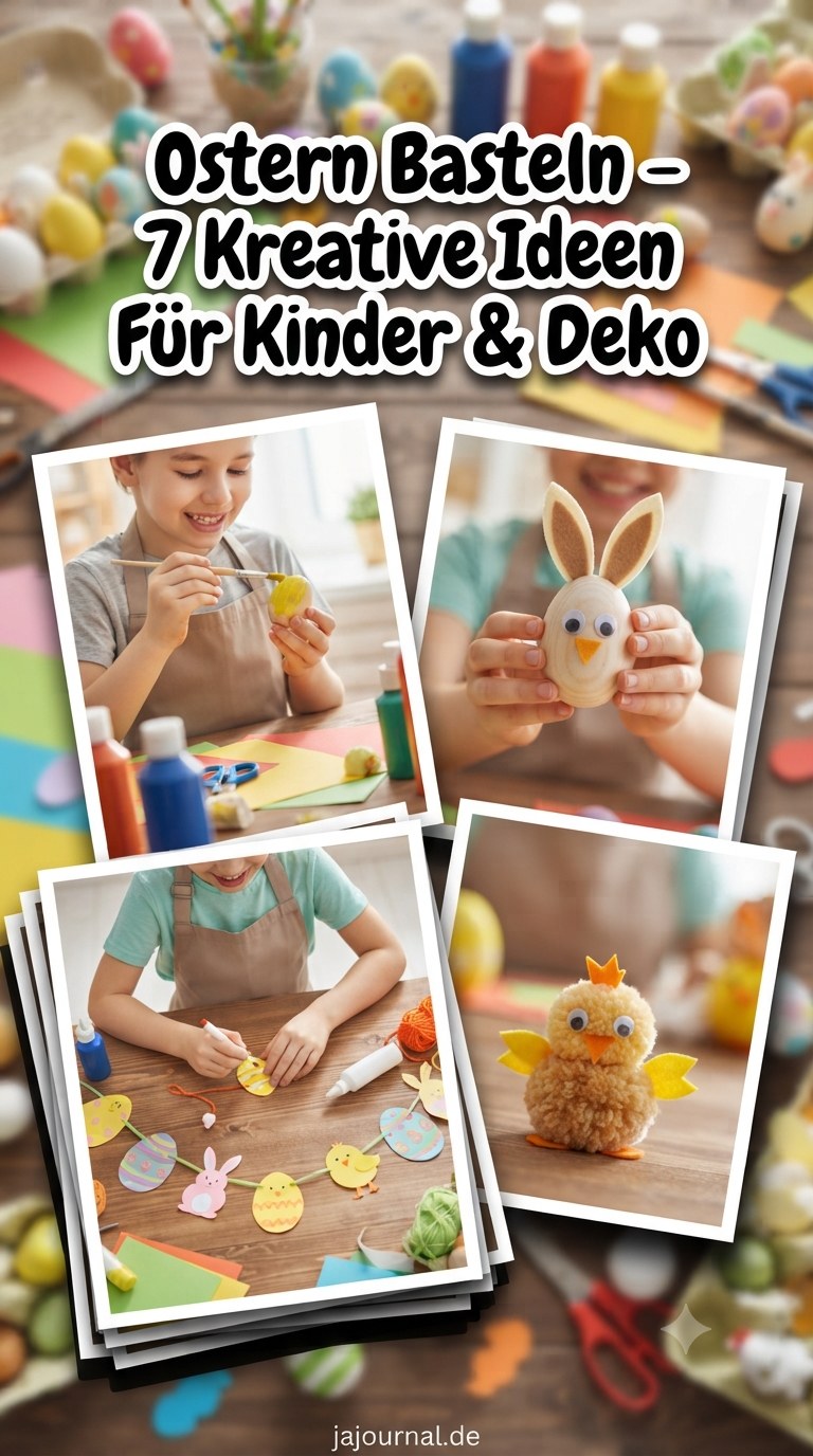 Ostern Basteln - 7 Kreative Ideen Für Kinder & Deko