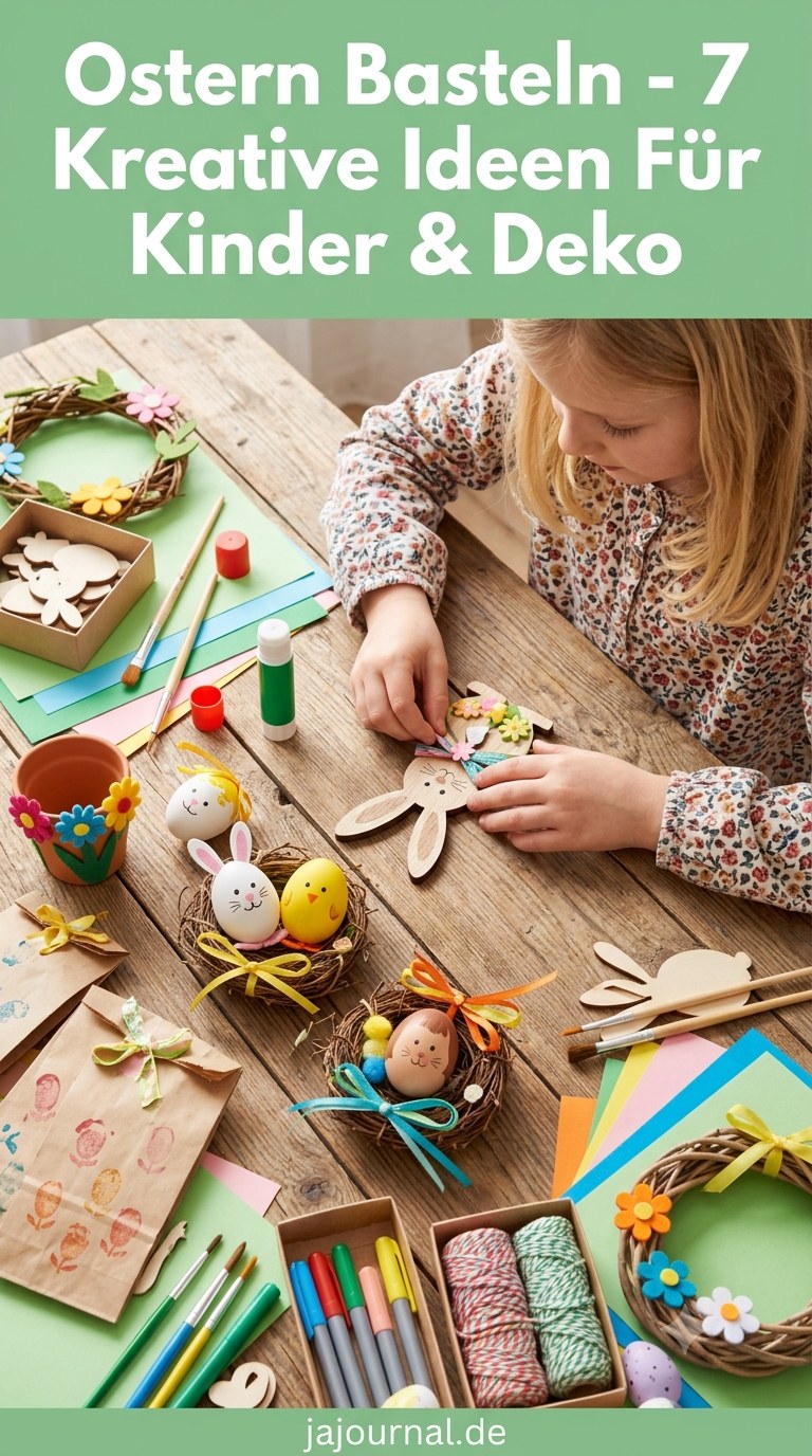 Ostern Basteln - 7 Kreative Ideen Für Kinder & Deko