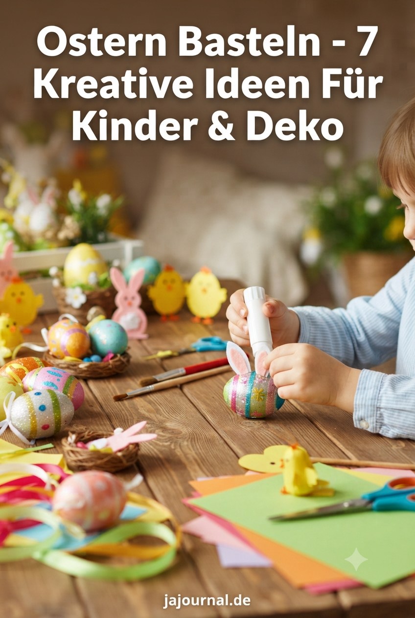 Ostern Basteln - 7 Kreative Ideen Für Kinder & Deko