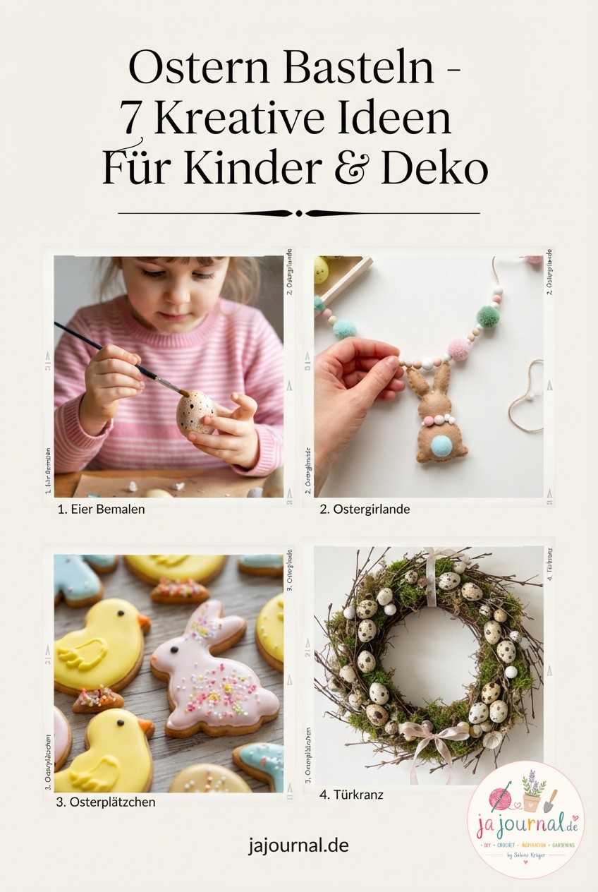 Ostern Basteln - 7 Kreative Ideen Für Kinder & Deko