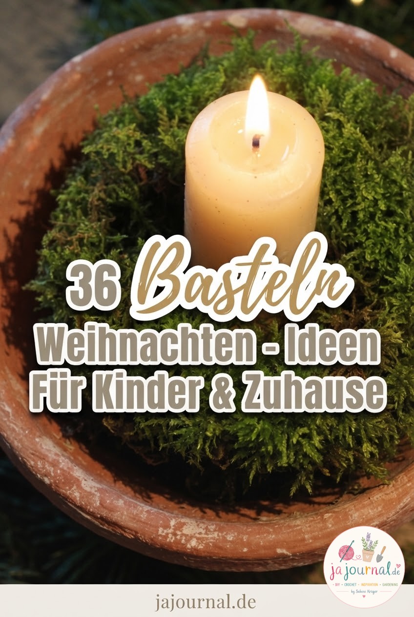 36 Basteln Weihnachten - Ideen Für Kinder & Zuhause