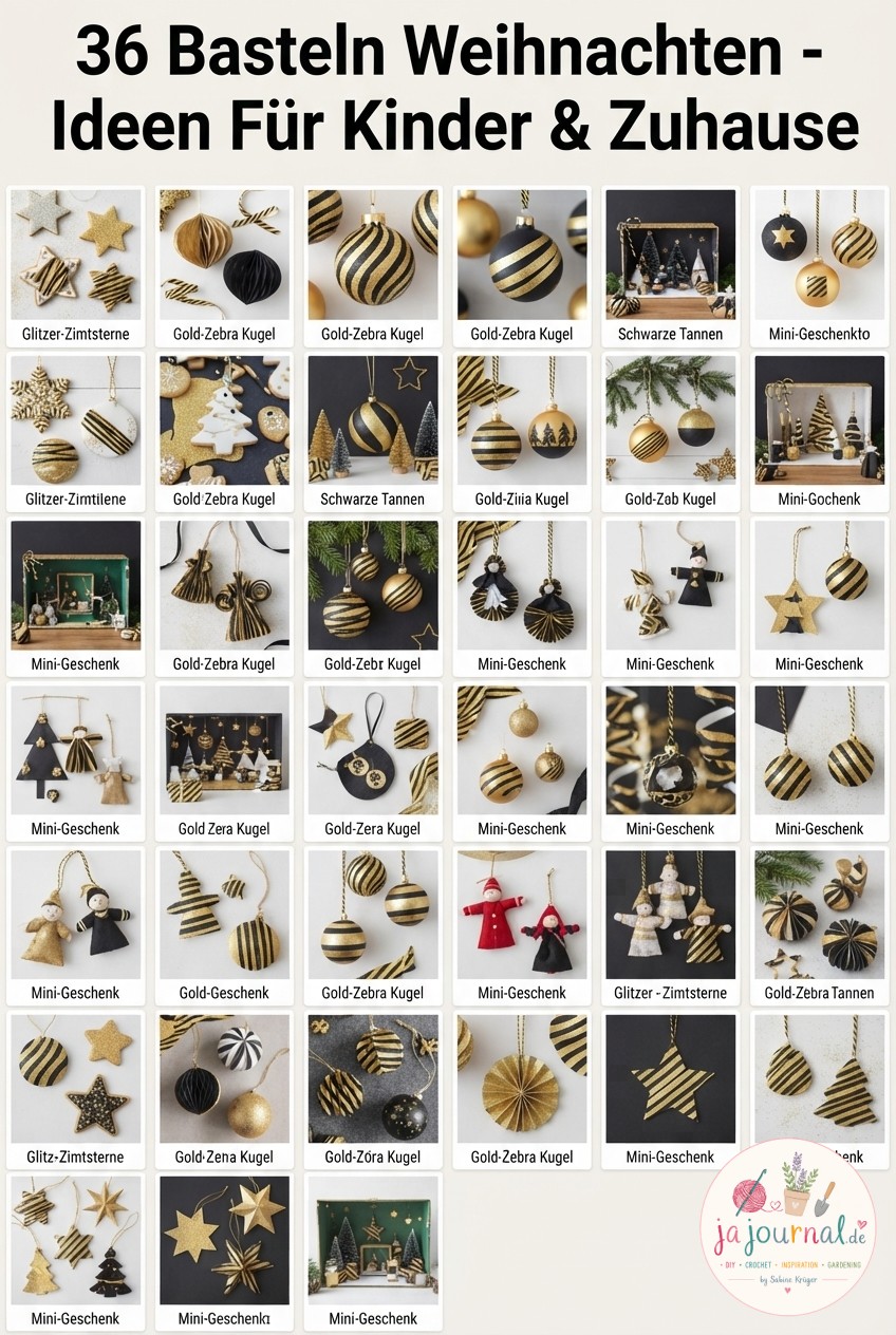 36 Basteln Weihnachten - Ideen Für Kinder & Zuhause