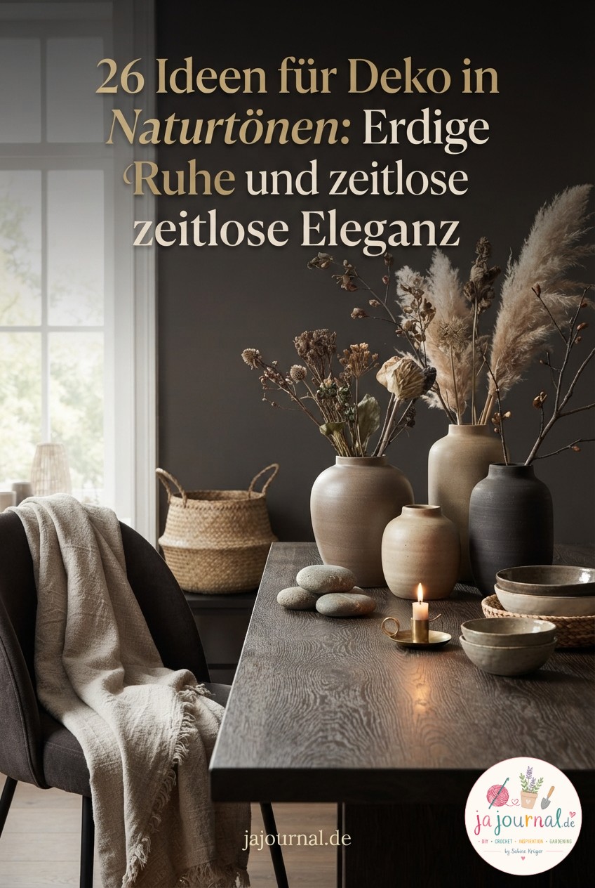 26 Ideen für Deko in Naturtönen: Erdige Ruhe und zeitlose Eleganz