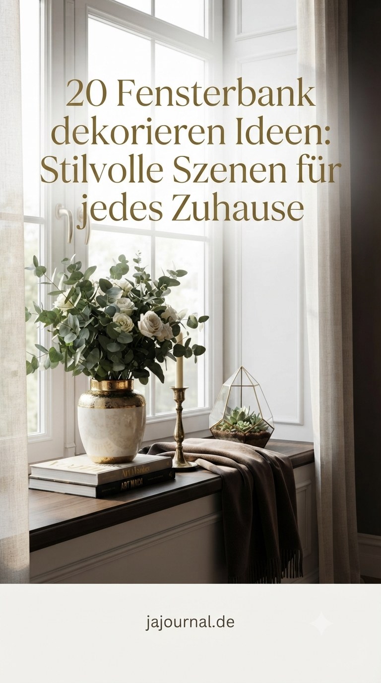 20 Fensterbank dekorieren Ideen: Stilvolle Szenen für jedes Zuhause
