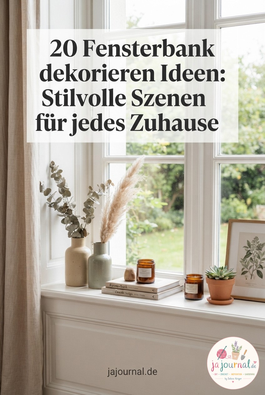 20 Fensterbank dekorieren Ideen: Stilvolle Szenen für jedes Zuhause