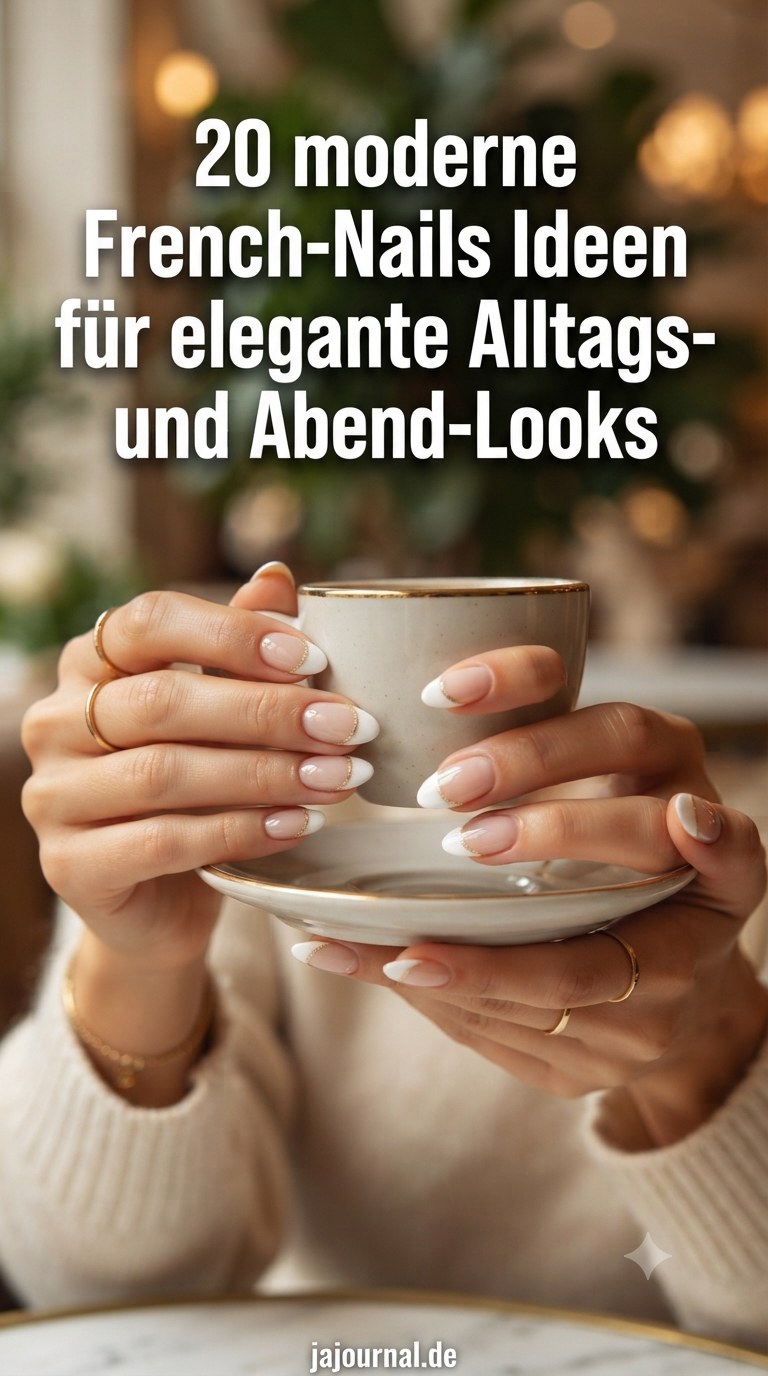 20 moderne French-Nails Ideen für elegante Alltags- und Abend-Looks