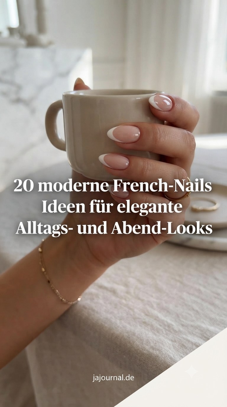 20 moderne French-Nails Ideen für elegante Alltags- und Abend-Looks