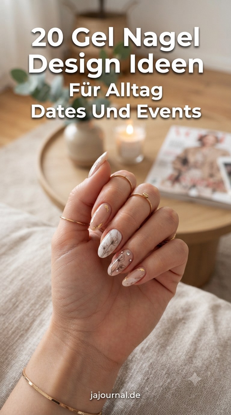 20 Gel Nagel Design Ideen Für Alltag Dates Und Events