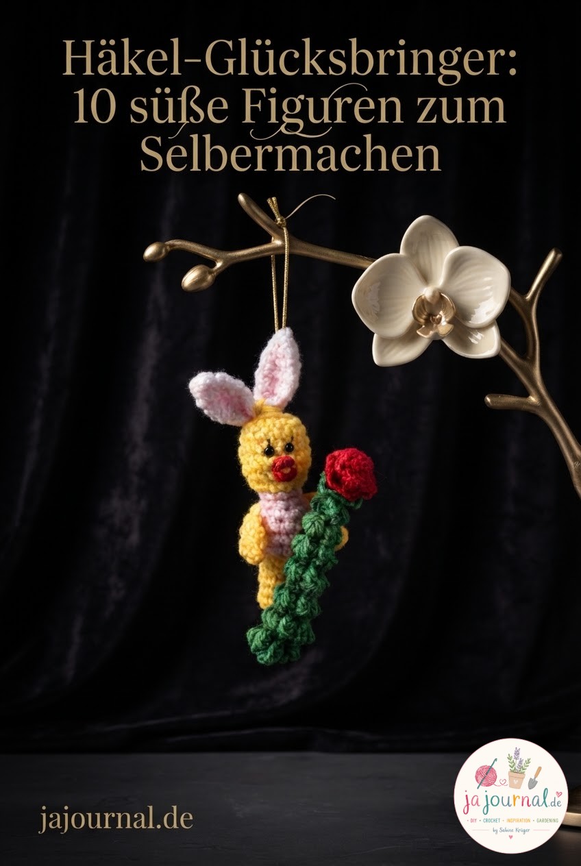Häkel-Glücksbringer: 10 süße Figuren zum Selbermachen