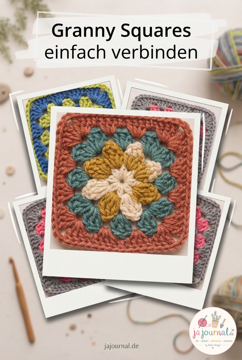 Granny Squares einfach verbinden
