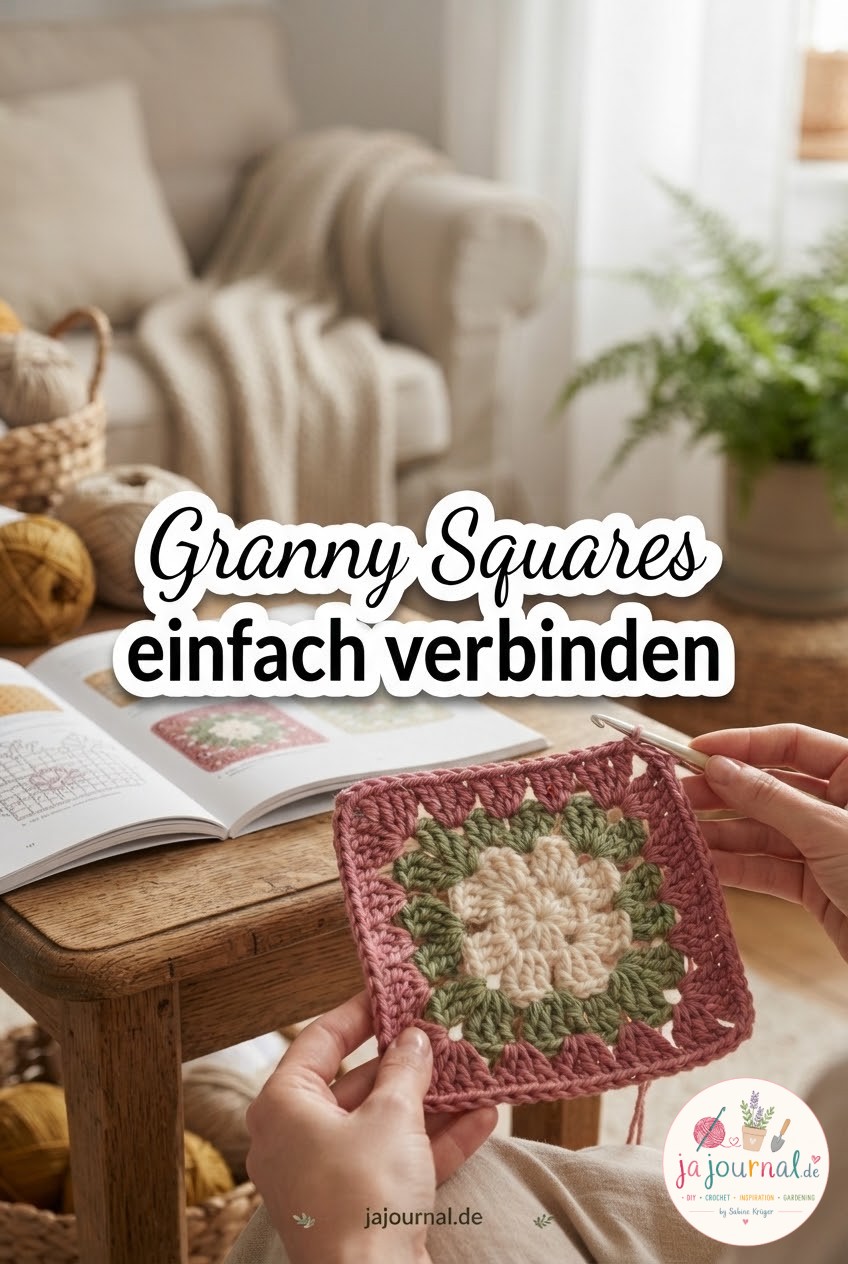 Granny Squares einfach verbinden