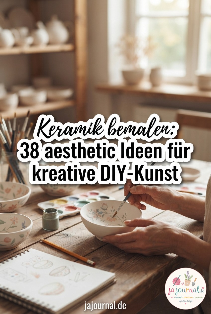 Keramik bemalen: 38 aesthetic Ideen für kreative DIY-Kunst