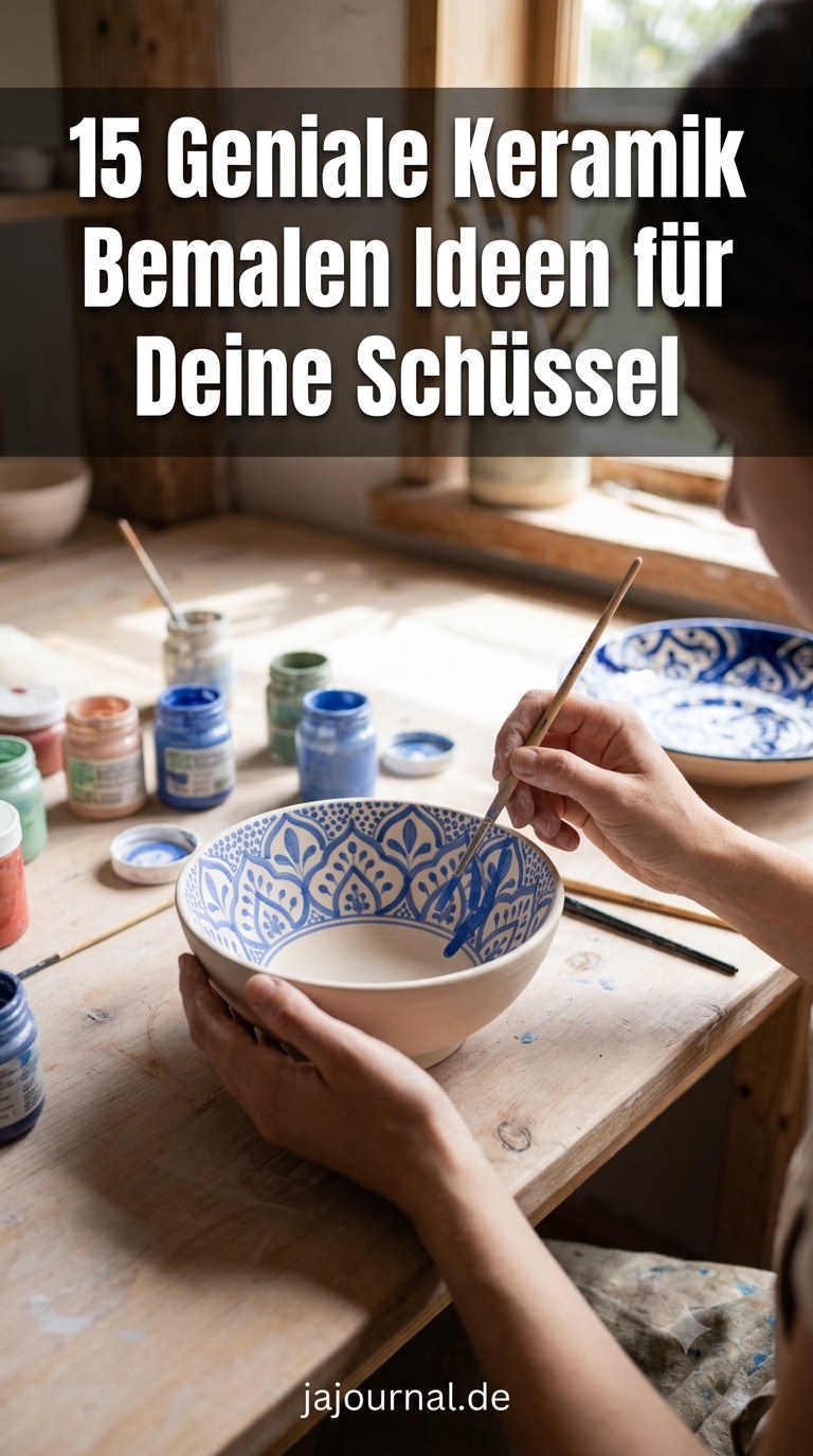 15 Geniale Keramik Bemalen Ideen für Deine Schüssel