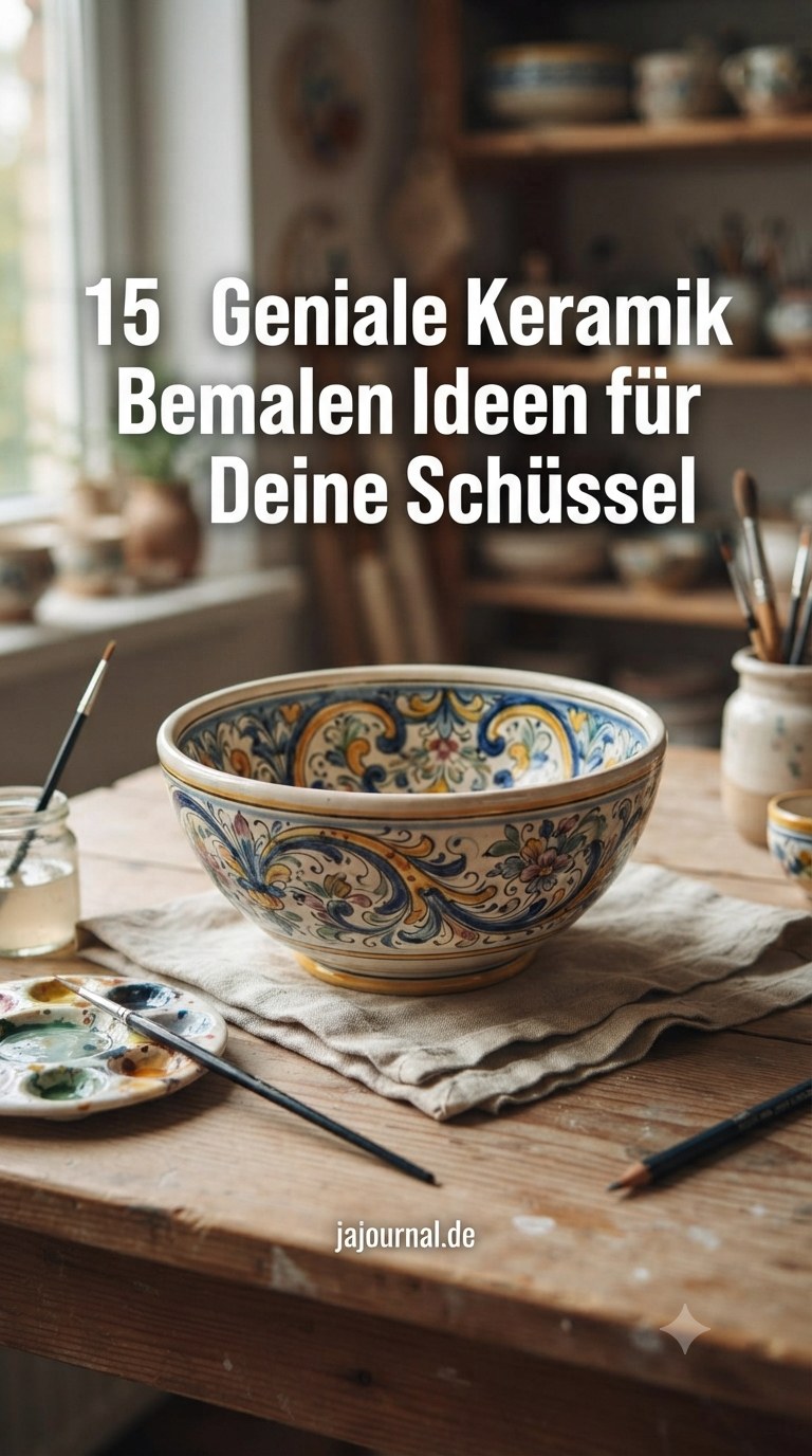 15 Geniale Keramik Bemalen Ideen für Deine Schüssel