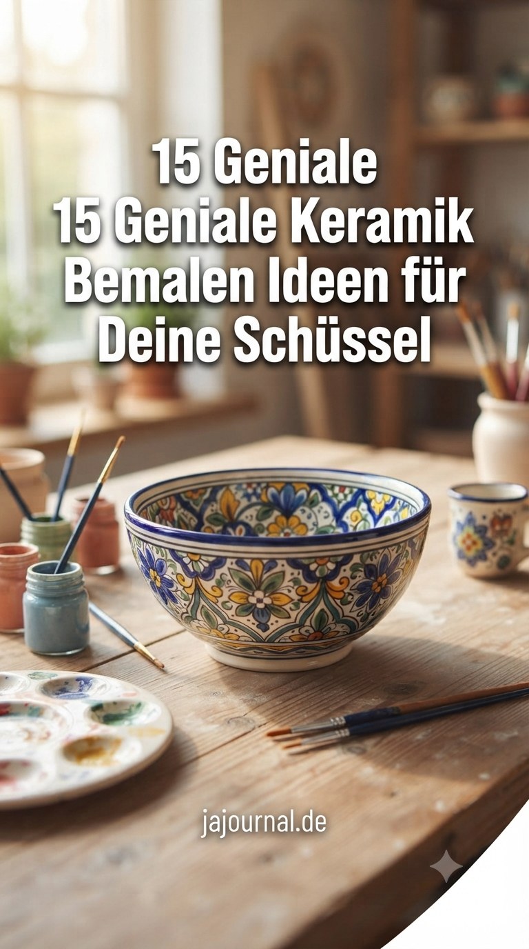 15 Geniale Keramik Bemalen Ideen für Deine Schüssel